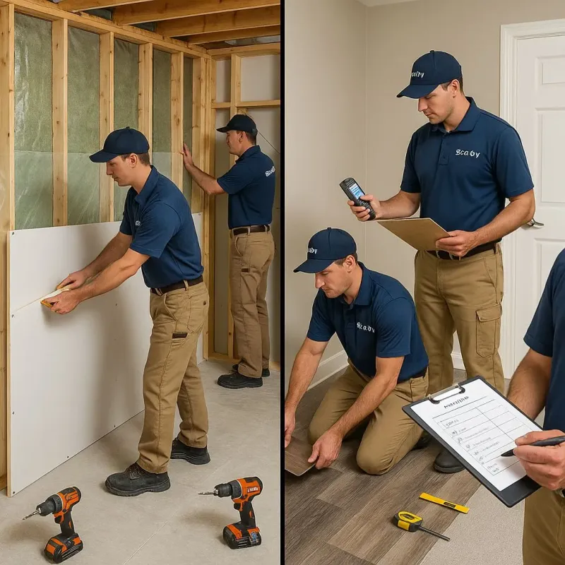 Repairs and Reconstruction process in South Beloit, IL